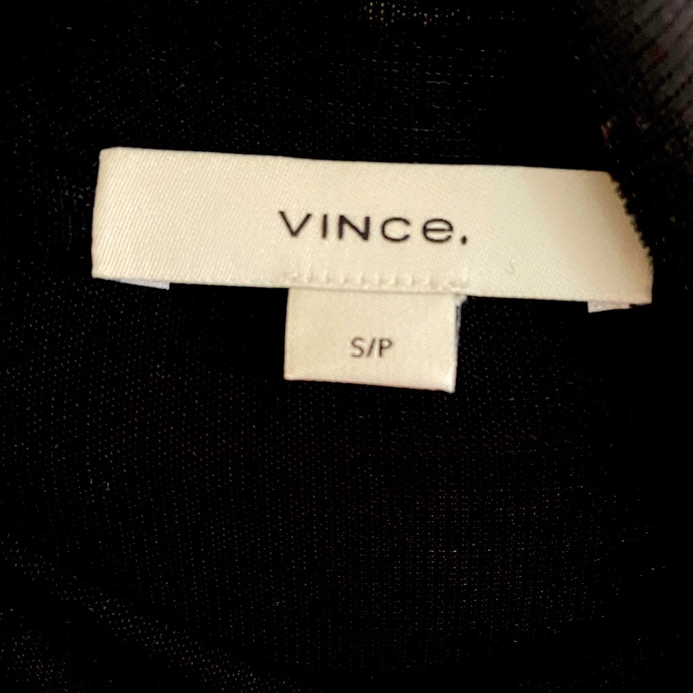 Vince turtleneck dress. Size small, black.